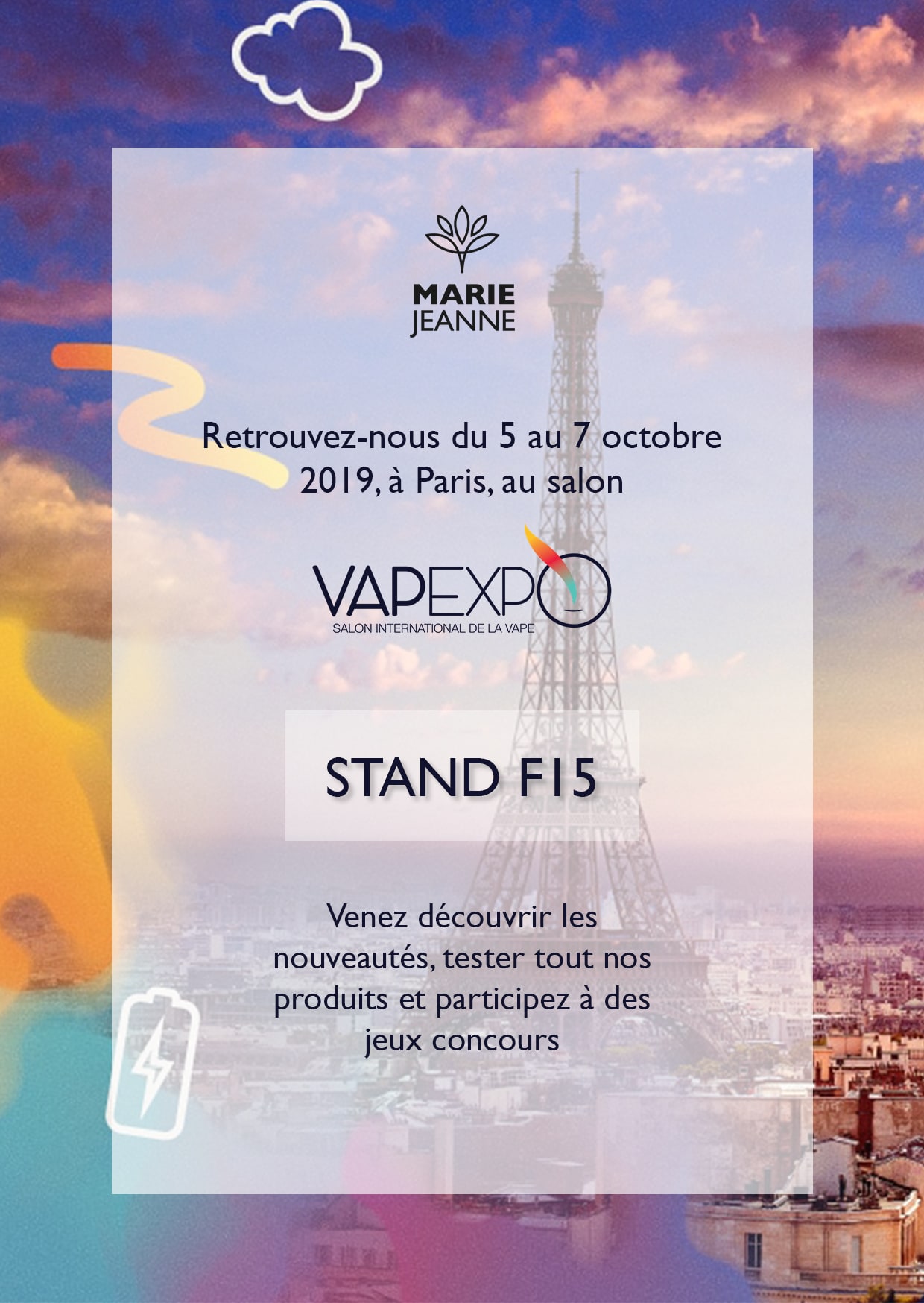 vapexpo salon vape stand paris 2019